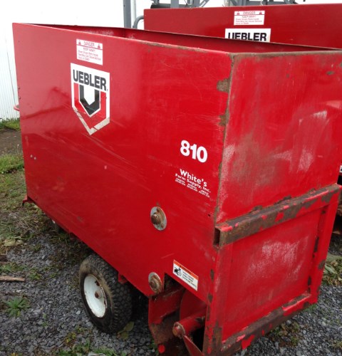 2014 Uebler 810 Feed Cart For Sale