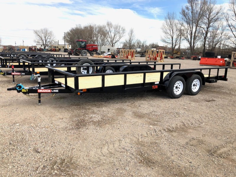2021 Orange Line TU7020 Utility Trailer For Sale Stock 13706 » Rusler