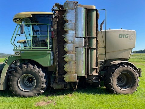 2019 Krone Big M 420 Windrower-Self Propelled For Sale