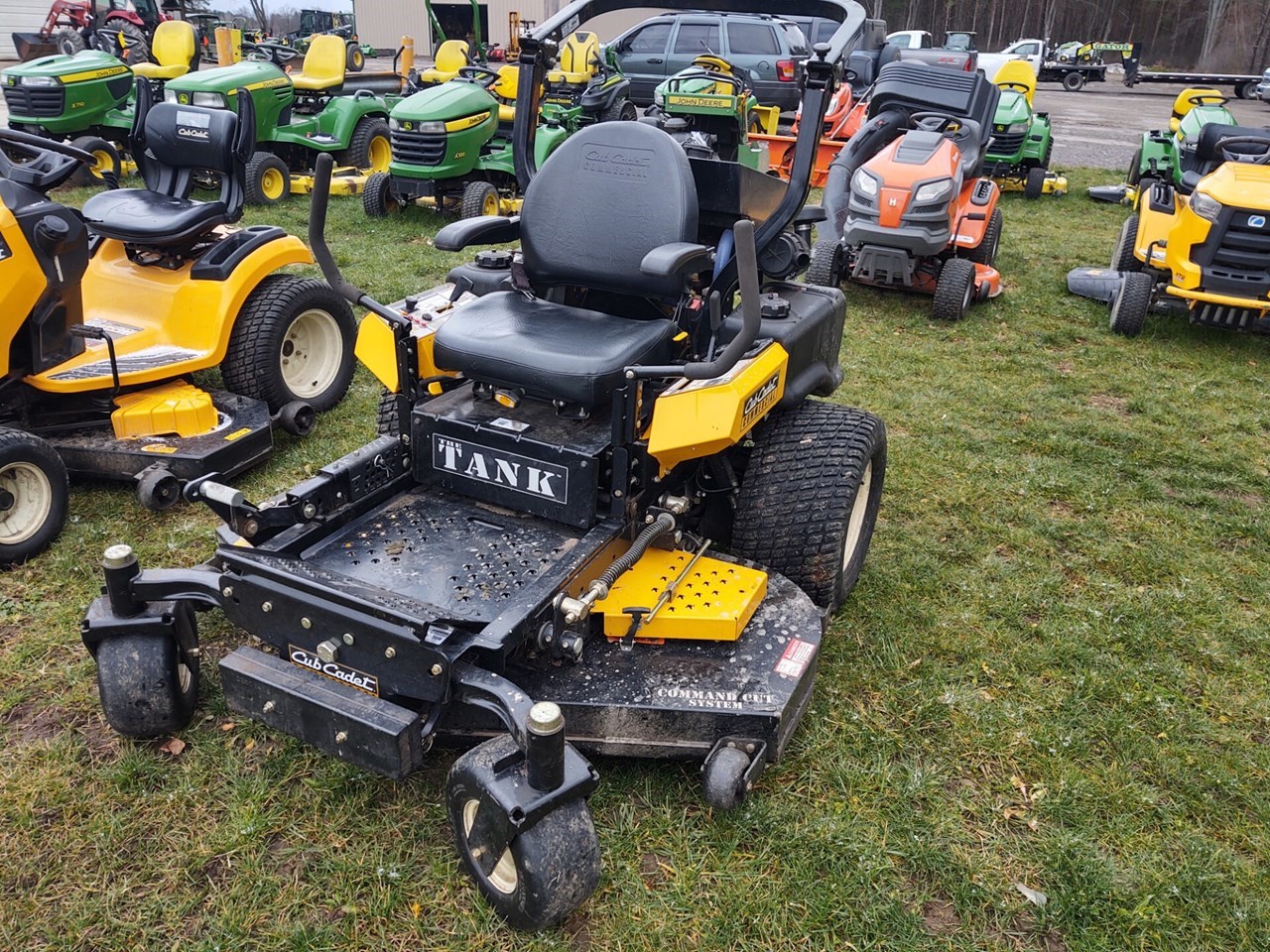 Tank zero turn online mower