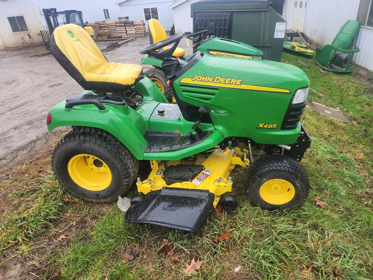 John deere 485 online lawn tractor