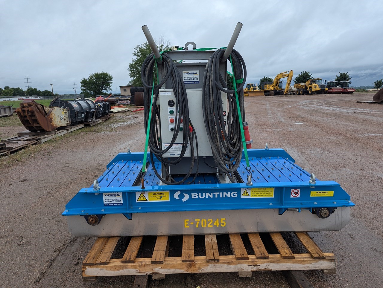 2024 MASTER MAG EMAX120CB & Metal Detector For Sale Stock