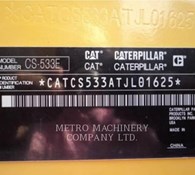 2011 Caterpillar CS-533E Thumbnail 6