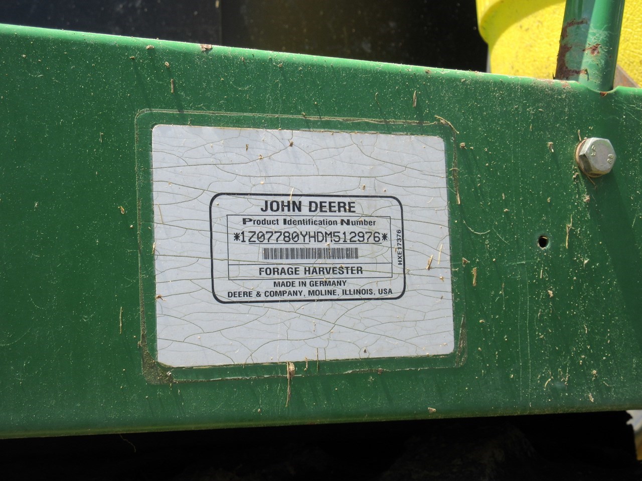 2013 John Deere 7780 Forage Harvester-Self Propelled For Sale