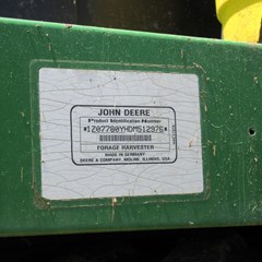 2013 John Deere 7780 Forage Harvester-Self Propelled For Sale