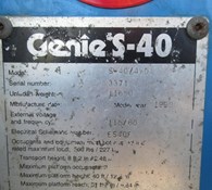 1999 Genie S40 Thumbnail 17