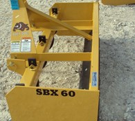 Dirt Dog New 3pt 5' HD box blade SBX60 with ripper teeth Thumbnail 3