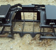 Lucas 6' twin cyl. Grapple with skid steer quick connect Thumbnail 1