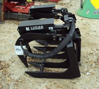 Lucas 6' twin cyl. Grapple with skid steer quick connect Thumbnail 2