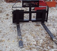 Lucas Skid steer quick connect pallet forks Thumbnail 1