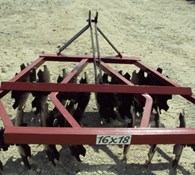 Atlas 3pt 5.5' tandem disc harrow WF1618 Thumbnail 2