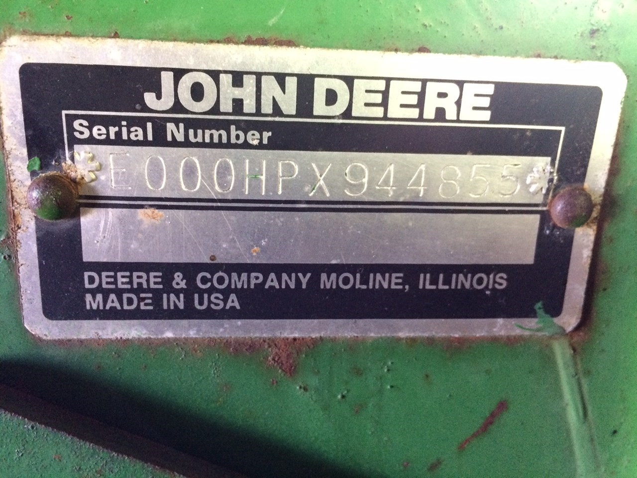 1993 John Deere Hay Head Forage Head-Windrow Pickup For Sale