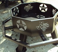 Other Heavy duty 36" fire pits w/ grill Thumbnail 2