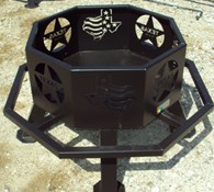 Other Heavy duty 28" fire pits w/ grill Thumbnail 1
