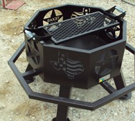 Other Heavy duty 28" fire pits w/ grill Thumbnail 7