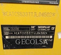 2014 Caterpillar CS-533E Thumbnail 5