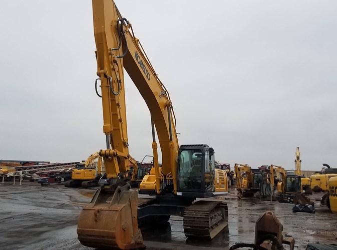 2018 Kobelco SK350LC-10 Excavator For Sale