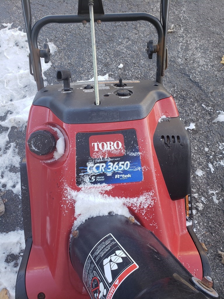 2007 Toro CCR3650 Snow Blower For Sale