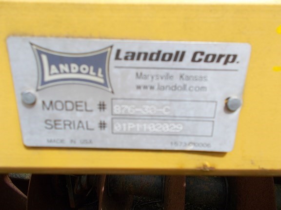 2015 Landoll 876-30-C Mulch Finisher For Sale