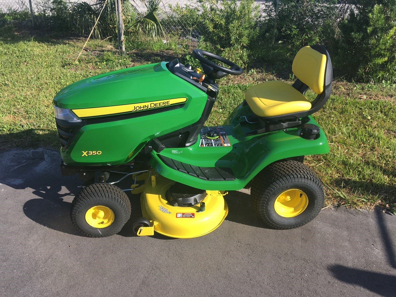 2023 John Deere X350 Riding Mower For Sale In Crystal River Florida 3249