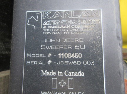 2005 Other KANLAN 11006450 Sweeper For Sale
