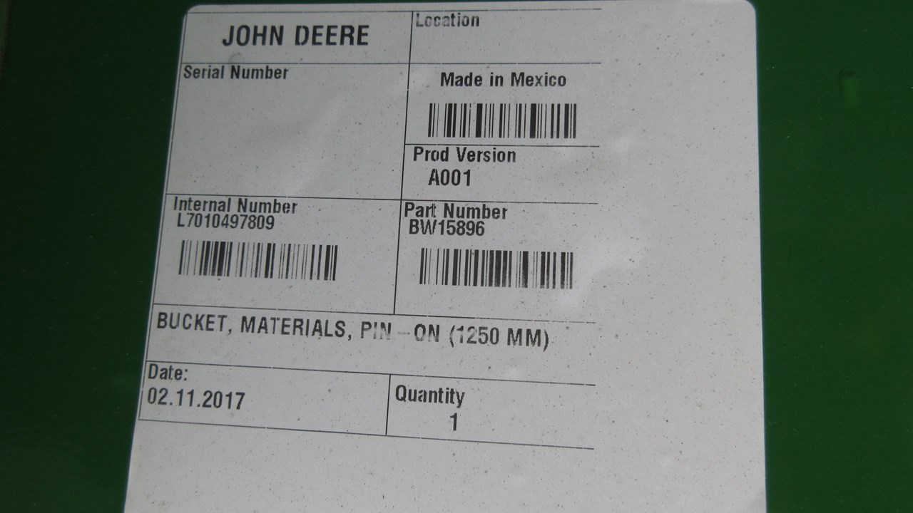 2017 John Deere 50