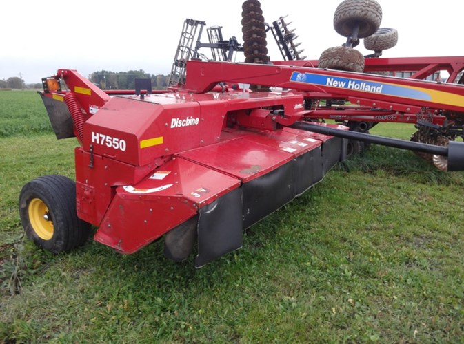 2008 New Holland H7550 Mower Conditioner For Sale » White's Farm Supply