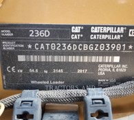 2017 Caterpillar 236D Thumbnail 2