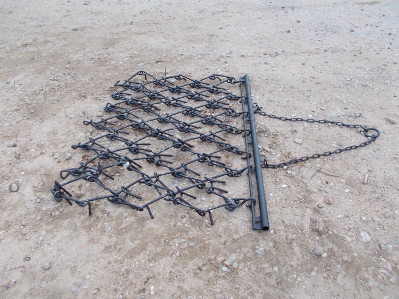 Neat Attachments 6' Chain Harrow Drawbar With Pull Chains & Tow Ring – Model 10252