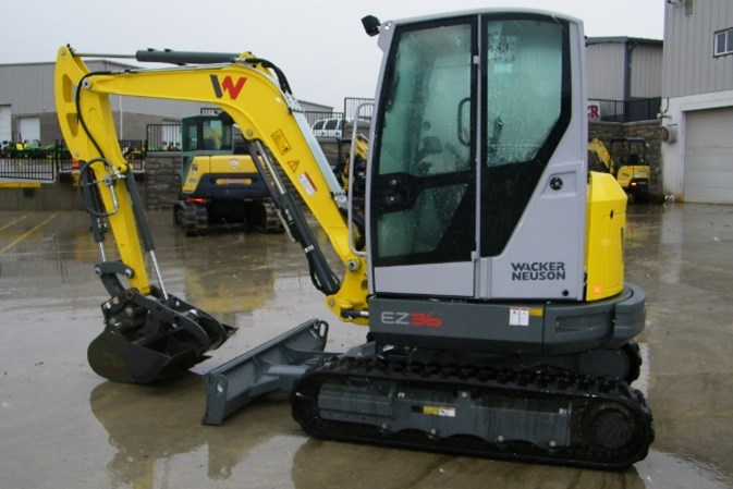 2019 Wacker Ez36 Excavator Mini For Sale Roeder Implement