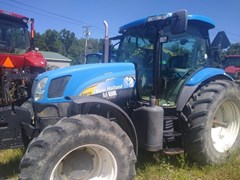 Tractor - Row Crop For Sale 2009 New Holland T6070 Plus , 140 HP Tractor - Row Crop For Sale 2009 New Holland T6070 Plus , 140 HP