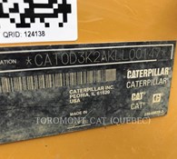 2012 Caterpillar D3K2 LGP Thumbnail 4