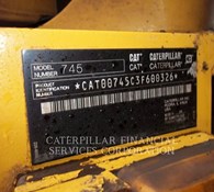 2017 Caterpillar 745-04LRC Thumbnail 6