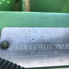 1997 John Deere 925R Combine Header-Auger/Flex For Sale