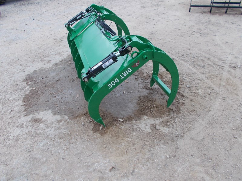 Dirt Dog Dirt Dog double arm grapple for john deere tractor Grapple For