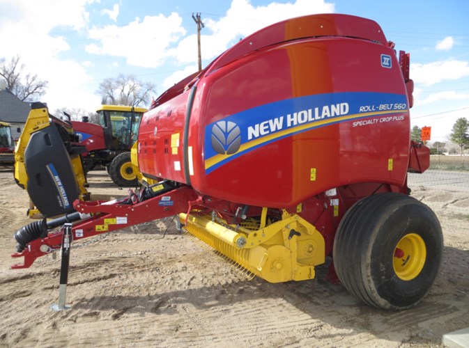 2022 New Holland Roll-Belt 560 Specialty Crop Plus Baler-Round For Sale