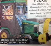 2023 Original Tractor Cab 11082 cab for JD GX345 Thumbnail 2