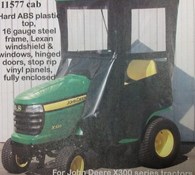 2023 Original Tractor Cab OTC 11577 cab for JD X300, X320, X360 lawn tractor Thumbnail 1