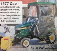 2023 Original Tractor Cab OTC 11577 cab for JD X300, X320, X360 lawn tractor Thumbnail 3