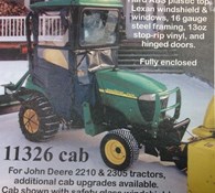 2023 Original Tractor Cab 11326 cab for JD 2210 and JD 2305 Thumbnail 2