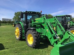 Tractor - Row Crop For Sale 2019 John Deere 6155R , 155 HP Tractor - Row Crop For Sale 2019 John Deere 6155R , 155 HP