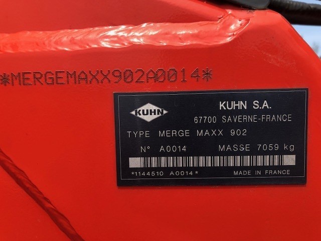 2015 Kuhn MERGE MAXX 902 Hay Inverter For Sale