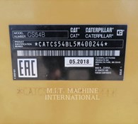 2018 Caterpillar CS54BLRC Thumbnail 1