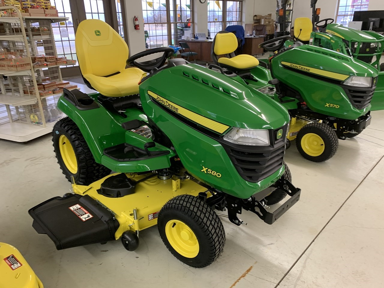 2023 John Deere X580 Riding Mower For Sale in Milan Ohio
