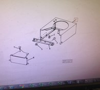 John Deere SPOUT TRACK FOR 3950/3970 FORAGE HARVESTER Thumbnail 6