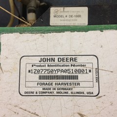 2009 John Deere 7750 Forage Harvester-Self Propelled For Sale