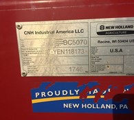 2014 New Holland BC5000 Series Square Balers BC5070 Hayliner Thumbnail 3