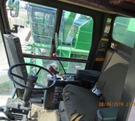 1996 John Deere 7450 4-Row Cotton Stripper with Cleaner Thumbnail 3