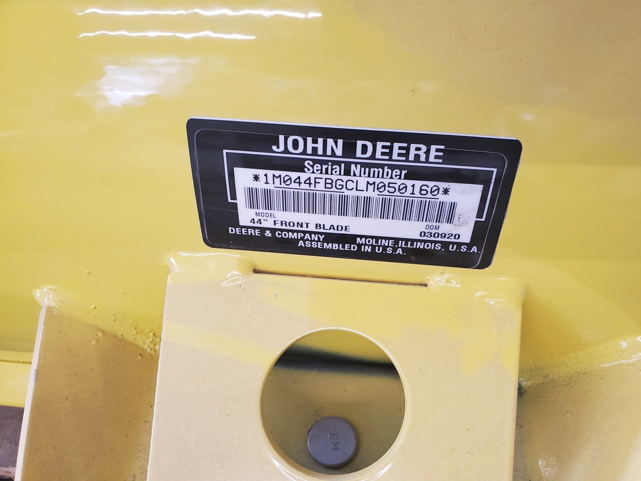 2020 John Deere 44FB Attachments For Sale
