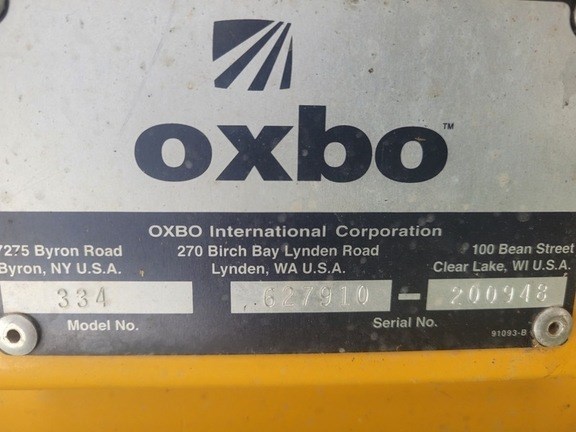 2016 Oxbo International Corporation 334 Hay Inverter For Sale